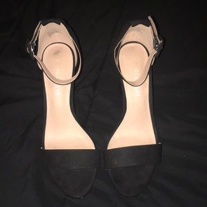 Black Strappy Heels